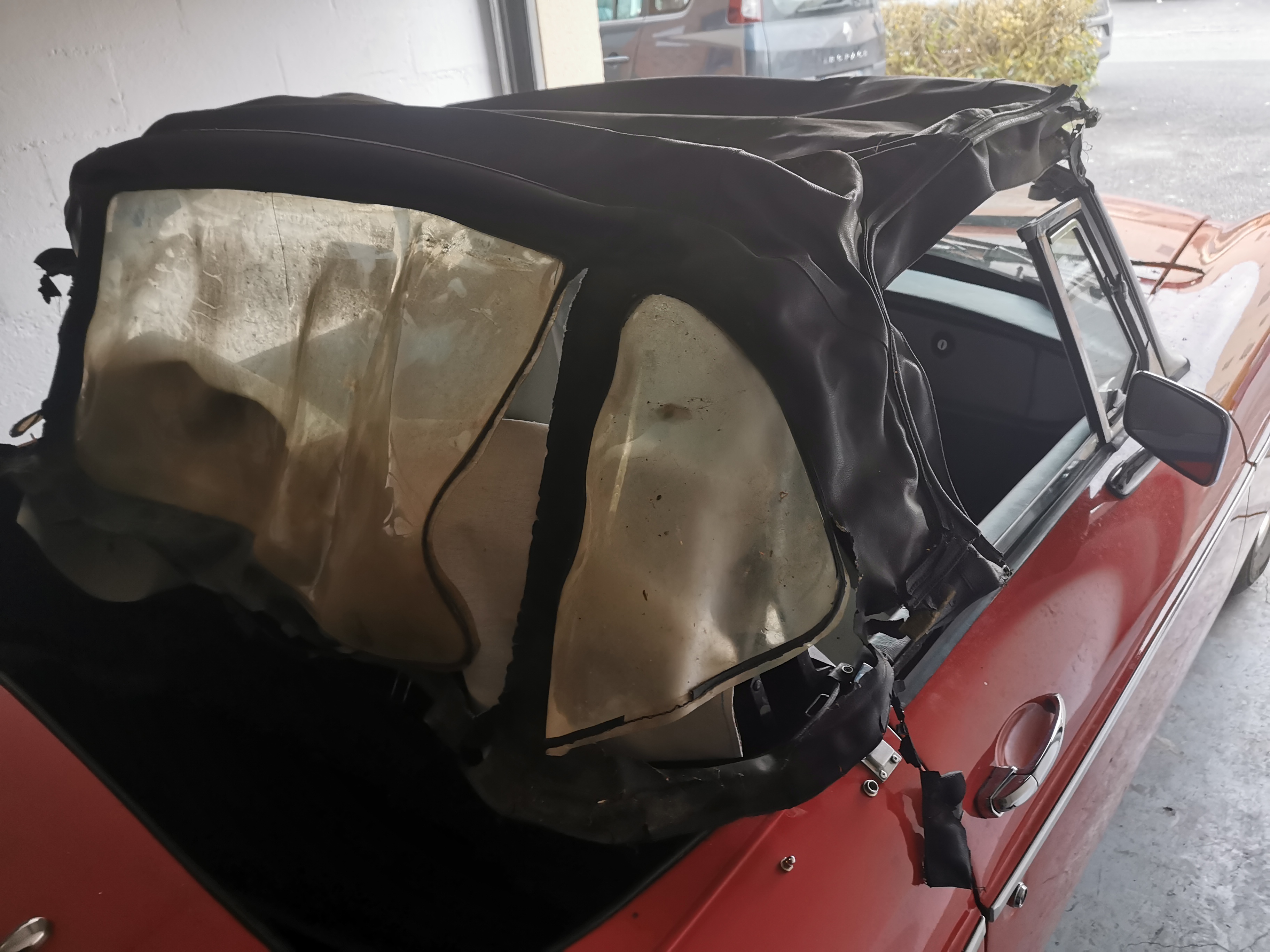 Capote de voiture